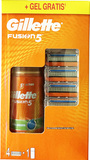 Gillette žiletky Fusion5 4ks + gel na holení 75ml. ZDARMA!! | Ms-cosmetic.cz