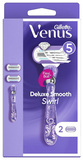 Gillette Venus Deluxe Smooth Swirl + 2 ks hlavic. Dámský holicí strojek. | Ms-cosmetic.cz