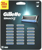 Gillette Mach3 žiletky 20 ks balení. | Ms-cosmetic.cz